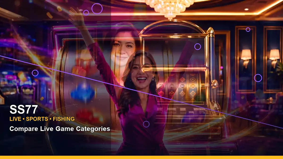 SS77 right close-up fantasy online slot games highlighting mobile-friendly casino play