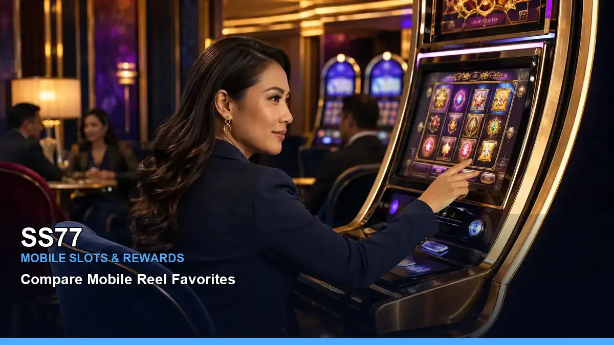 SS77 SS77 fruit slot games information for Philippine users scene with celebratory VIP casino rewards for players in the