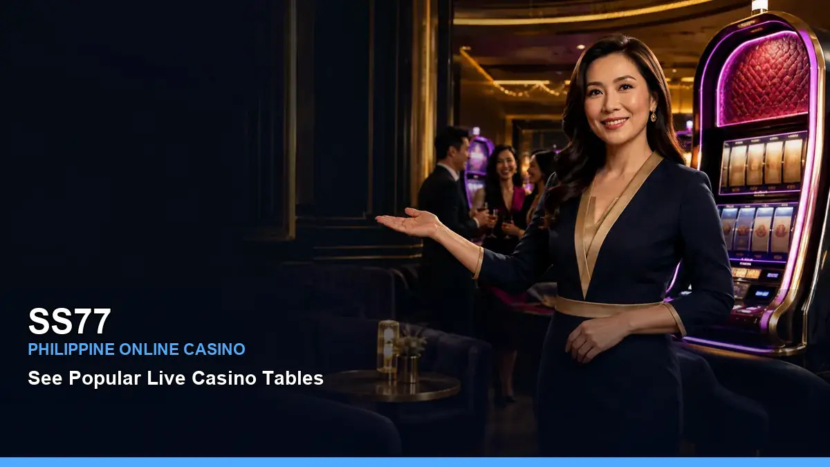 SS77 SS77 brand search, casino access, games, account help and safer participation in the Philippines scene with celebratory
